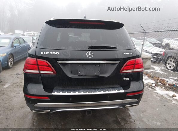 4JGDA5HB4GA693527 2016 MERCEDES-BENZ GLE 350 Black 
