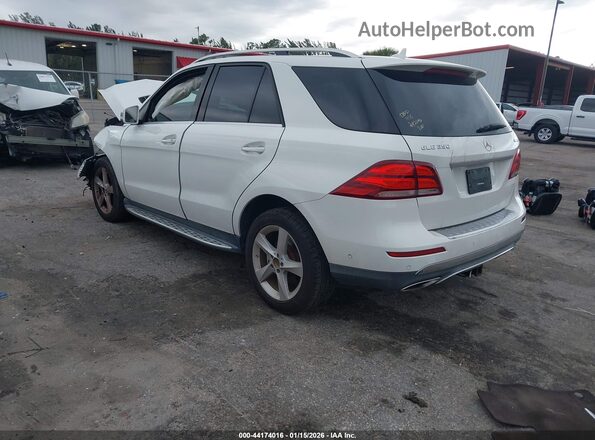 4JGDA5HB8HA870436 2017 MERCEDES-BENZ GLE 350 White 