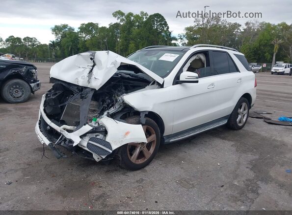 4JGDA5HB8HA870436 2017 MERCEDES-BENZ GLE 350 White 