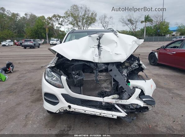 4JGDA5HB8HA870436 2017 MERCEDES-BENZ GLE 350 White 