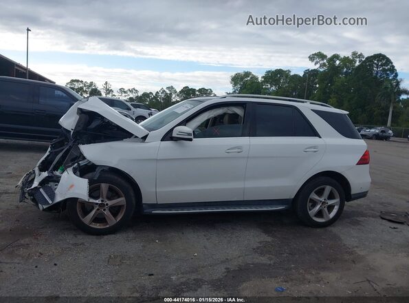 4JGDA5HB8HA870436 2017 MERCEDES-BENZ GLE 350 White 