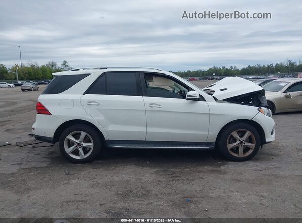 4JGDA5HB8HA870436 2017 MERCEDES-BENZ GLE 350 White 