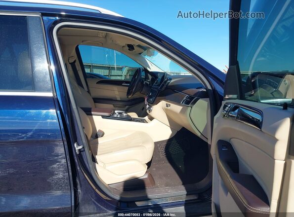4JGDA5HB8HA921658 2017 MERCEDES-BENZ GLE 350 Blue წინა სალონის ხედი