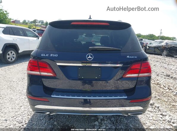 4JGDA5HB8HA921658 2017 MERCEDES-BENZ GLE 350 Blue 