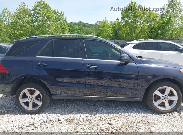 4JGDA5HB8HA921658 2017 MERCEDES-BENZ GLE 350 Blue უკანა სალონის ხედი