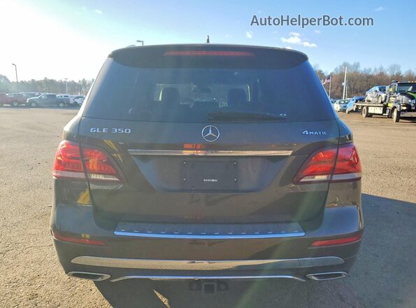 4JGDA5HB8HA951047 2017 MERCEDES-BENZ GLE Brown Rear view
