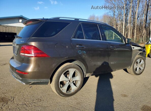 4JGDA5HB8HA951047 2017 MERCEDES-BENZ GLE Brown Rear right