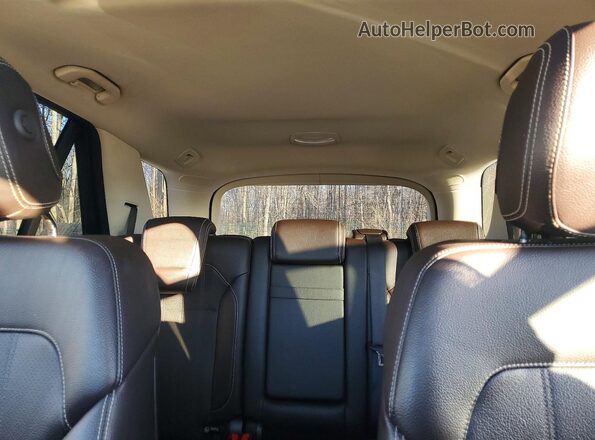 4JGDA5HB8HA951047 2017 MERCEDES-BENZ GLE Brown Rear seats view