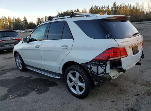 4JGDA5HB9JB028866 2018 MERCEDES-BENZ GLE White Задня ліва чверть