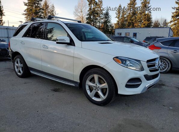 4JGDA5HB9JB028866 2018 MERCEDES-BENZ GLE White Передня права чверть
