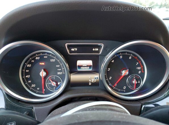 4JGDA5HB9JB028866 2018 MERCEDES-BENZ GLE White Вид щитка приладів