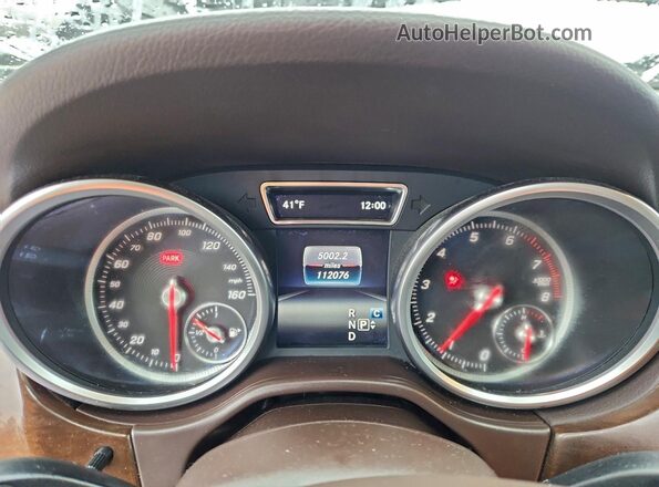 4JGDA5JB2JB009263 2018 MERCEDES-BENZ GLE Black Вид щитка приладів