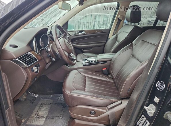 4JGDA5JB2JB009263 2018 MERCEDES-BENZ GLE Black Вид салону спереду
