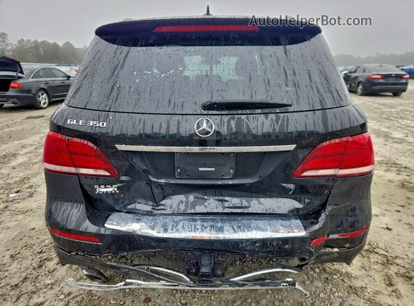 4JGDA5JB2JB009263 2018 MERCEDES-BENZ GLE Black Вид ззаду
