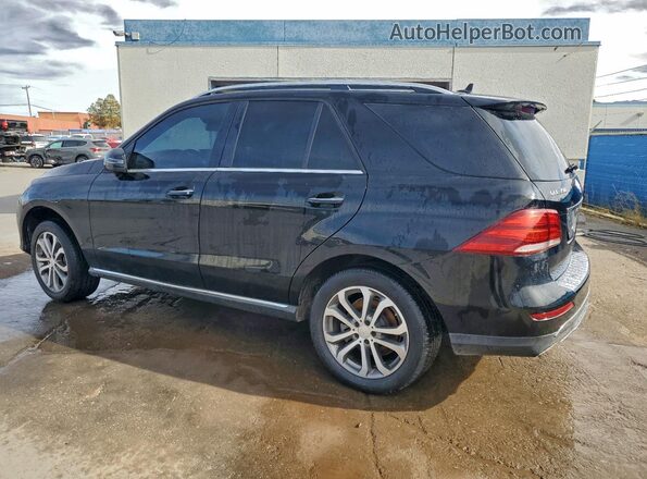 4JGDA5JB4GA665690 2016 MERCEDES-BENZ GLE Black უკანა მარცხენა