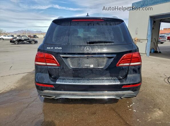 4JGDA5JB4GA665690 2016 MERCEDES-BENZ GLE Black უკანა ხედი
