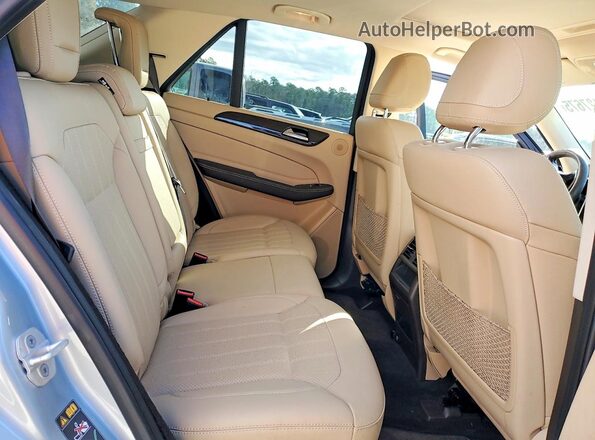 4JGDA5JB7GA703123 2016 MERCEDES-BENZ GLE Синий Вид задней части салона
