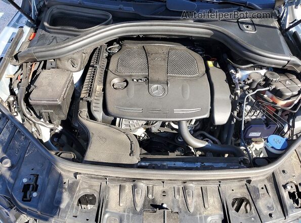 4JGDA5JB7GA703123 2016 MERCEDES-BENZ GLE Синий Вид подкапотного пространства