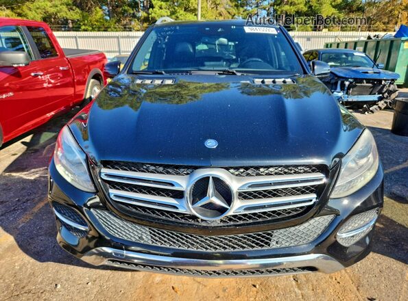 4JGDA5JB9GA726791 2016 MERCEDES-BENZ GLE Black Widok z przodu