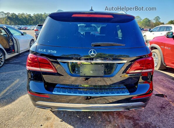 4JGDA5JB9GA726791 2016 MERCEDES-BENZ GLE Black Widok z tyłu