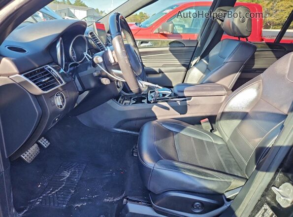 4JGDA5JB9GA726791 2016 MERCEDES-BENZ GLE Black Widok wnętrza z przodu