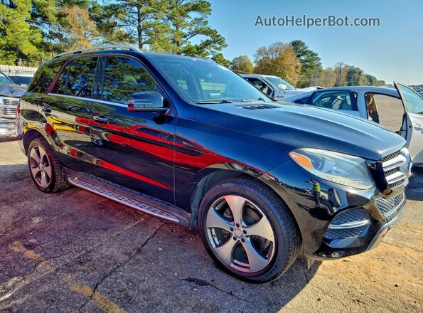 4JGDA5JB9GA726791 2016 MERCEDES-BENZ GLE Black Przód prawy