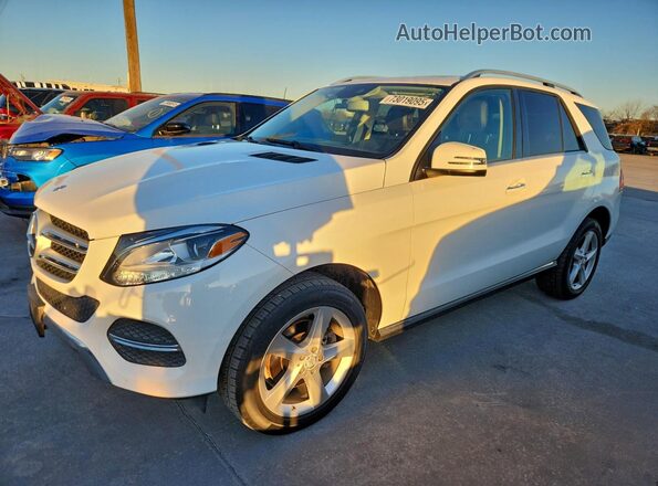 4JGDA5JBXHA852207 2017 MERCEDES-BENZ GLE-CLASS Белый 