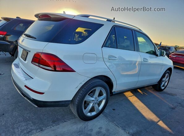 4JGDA5JBXHA852207 2017 MERCEDES-BENZ GLE-CLASS Белый 