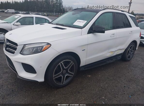 4JGDA6DB1JB045222 2018 MERCEDES-BENZ GLE 550E PLUG-IN HYBRID White Front left