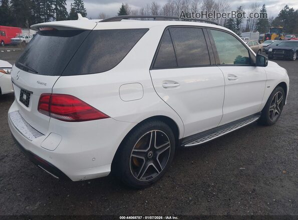 4JGDA6DB1JB045222 2018 MERCEDES-BENZ GLE 550E PLUG-IN HYBRID White Rear right