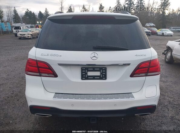 4JGDA6DB1JB045222 2018 MERCEDES-BENZ GLE 550E PLUG-IN HYBRID White 