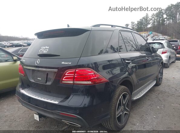 4JGDA6DB6JB009462 2018 MERCEDES-BENZ GLE 550E PLUG-IN HYBRID Blue Rear right
