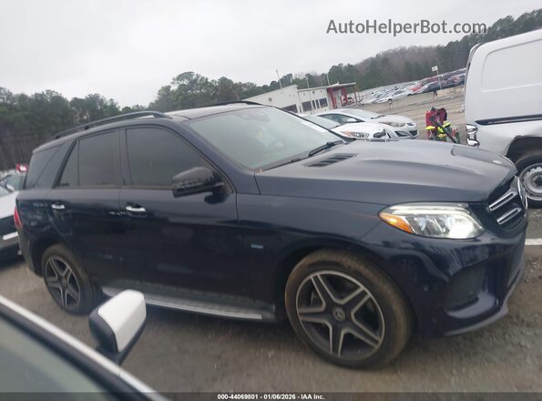 4JGDA6DB6JB009462 2018 MERCEDES-BENZ GLE 550E PLUG-IN HYBRID Blue Rear interior view