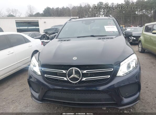 4JGDA6DB6JB009462 2018 MERCEDES-BENZ GLE 550E PLUG-IN HYBRID Blue Instrument cluster view