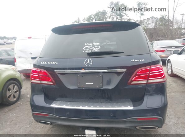 4JGDA6DB6JB009462 2018 MERCEDES-BENZ GLE 550E PLUG-IN HYBRID Blue 