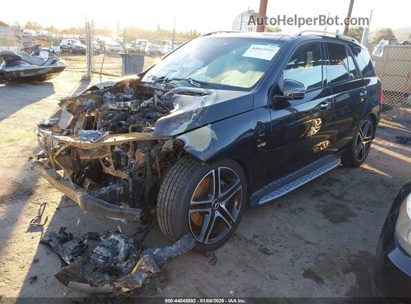 4JGDA6EB6JB127185 2018 MERCEDES-BENZ AMG GLE 43 Black Առջևի ձախ երեք քառորդ տեսարան