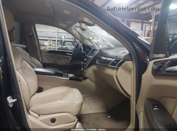 4JGDF2EE7GA650234 2016 MERCEDES-BENZ GL 350 BLUETEC Black Front interior view