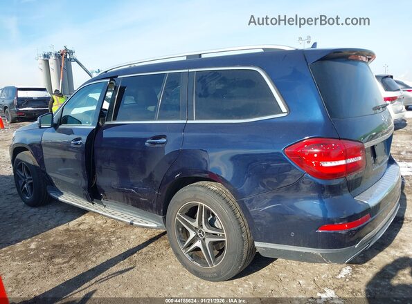 4JGDF6EE0HA929517 2017 MERCEDES-BENZ GLS 450 Blue Widok z przodu