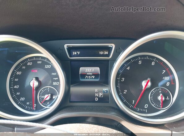 4JGDF6EE0HA929517 2017 MERCEDES-BENZ GLS 450 Blue Widok tylnych siedzeń