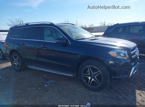 4JGDF6EE0HA929517 2017 MERCEDES-BENZ GLS 450 Blue Widok wnętrza z tyłu