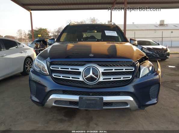 4JGDF6EE0KB224931 2019 MERCEDES-BENZ GLS 450 Blue Widok zestawu wskaźników