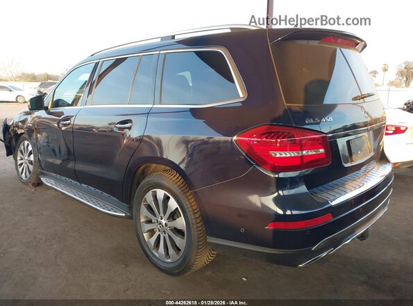4JGDF6EE0KB224931 2019 MERCEDES-BENZ GLS 450 Blue Tył lewy