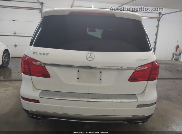 4JGDF6EE1GA664878 2016 MERCEDES-BENZ GL 450 Белый 