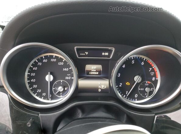 4JGDF6EE1GA699890 2016 MERCEDES-BENZ GL-CLASS Black Instrument cluster view