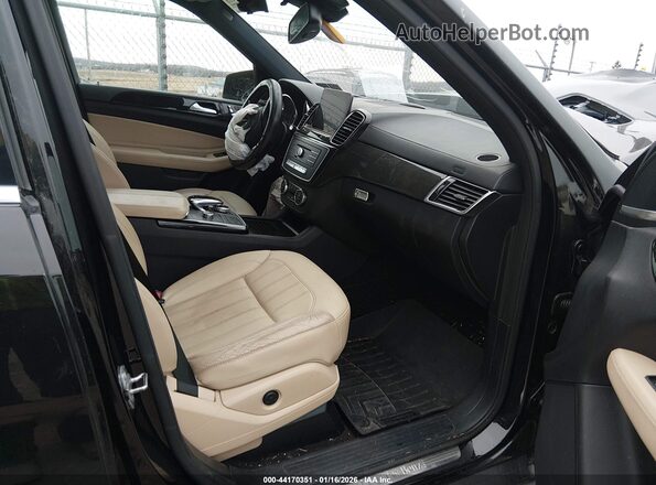 4JGDF6EE1JB075931 2018 MERCEDES-BENZ GLS 450 Black Սալոնի դիմացի տեսք