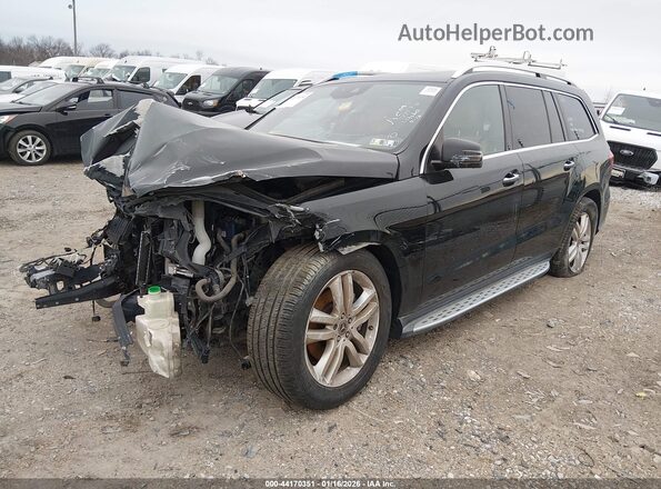 4JGDF6EE1JB075931 2018 MERCEDES-BENZ GLS 450 Black Առջևի ձախ երեք քառորդ տեսարան