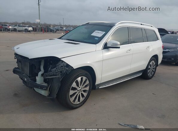 4JGDF6EE1KB220659 2019 MERCEDES-BENZ GLS 450 White Передня ліва чверть