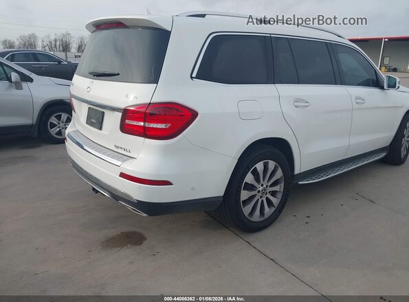 4JGDF6EE1KB220659 2019 MERCEDES-BENZ GLS 450 White Задня права чверть