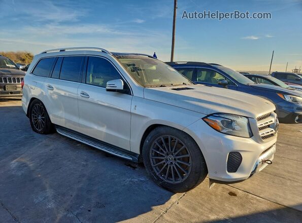 4JGDF6EE2HA778163 2017 MERCEDES-BENZ GLS White Передня права чверть