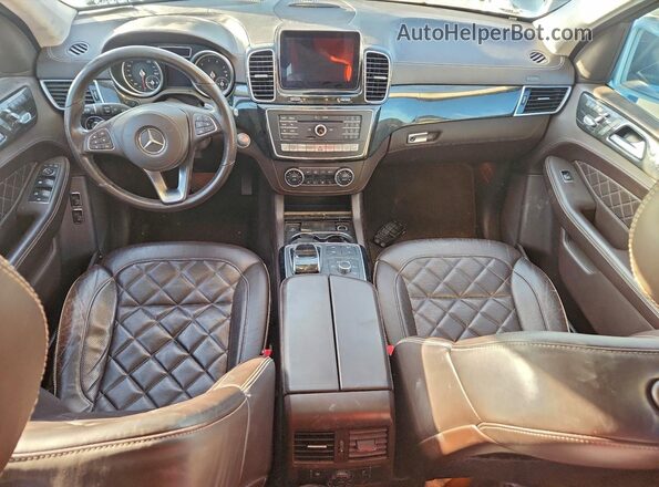4JGDF6EE2HA778163 2017 MERCEDES-BENZ GLS White Вид панелі приладів